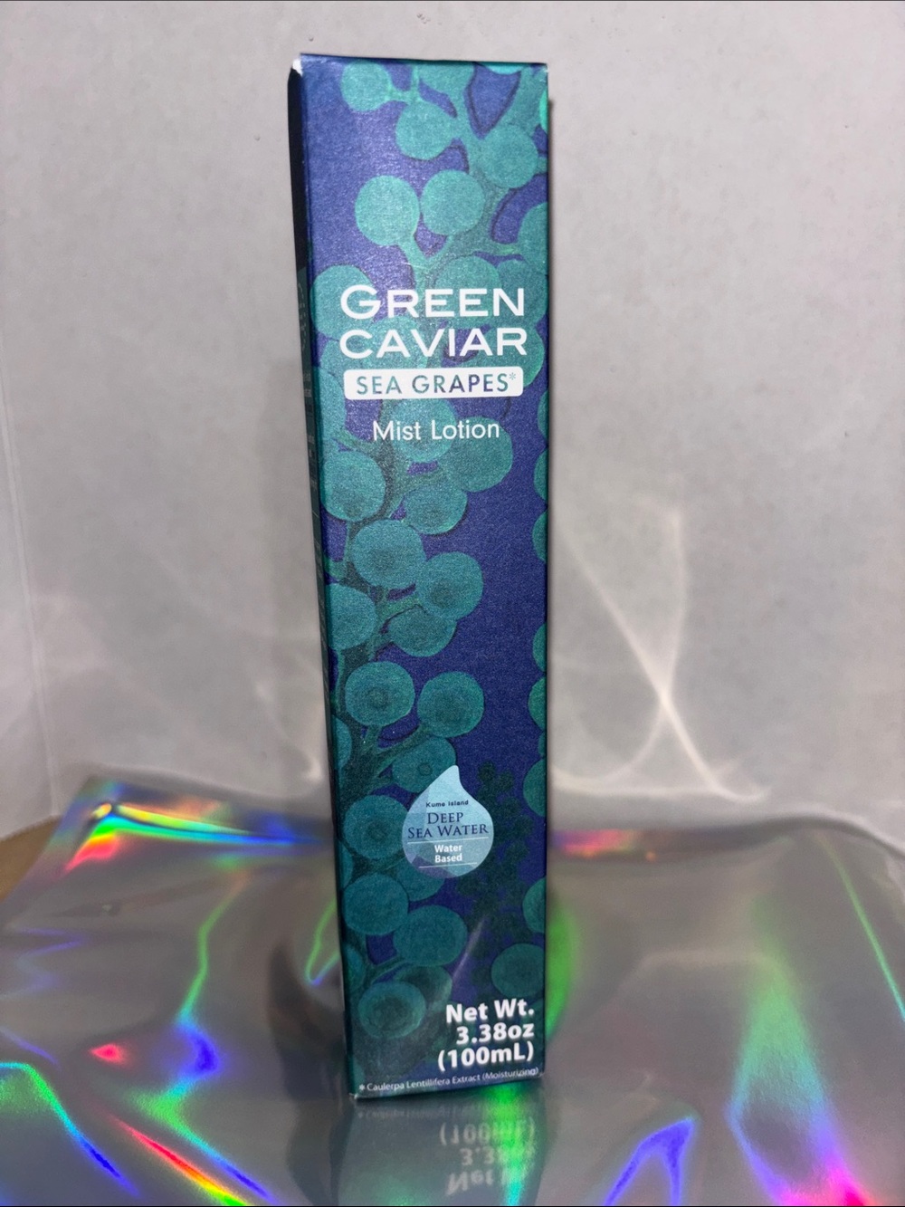 Green Caviar Sea Grapes Mist Lotion 100ml - Made in Japan - Brand New Sealed